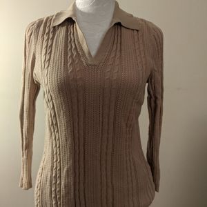 Charter club sweater 100% cotton